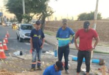 Após rompimento de rede, abastecimento de água começa a ser retomado nesta segunda-feira (13), em bairros de Juazeiro