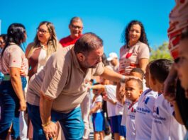 “O Prefeito Vai à Escola”: Cleivynho Sampaio visita a Creche Paulo Pacheco e participa da entrega de kits escolares