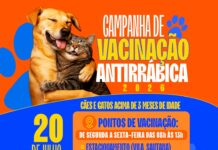 Sobradinho: Secretaria de Saúde inicia Campanha de Vacinação Antirrábica para cães e gatos