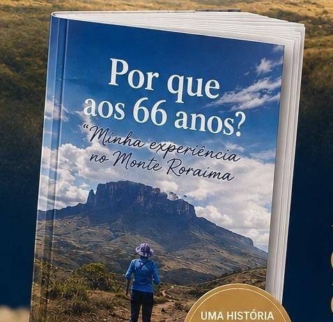 Força da determinação na maturidade: Aos 66 anos, escritora lança livro sobre superação e mistérios do Monte Roraima, após uma expedição de 8 dias