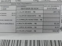 Morador questiona cobrança de multa de 20% em parcelas atrasadas do IPTU 2026; Prefeitura de Juazeiro esclarece