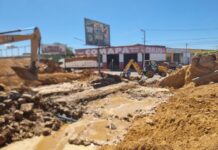 Máquina da Travessia Urbana danifica rede de água e interrompe abastecimento em bairros de Juazeiro; confira locais afetados
