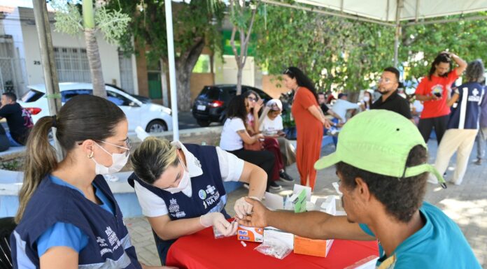 Juazeiro promove ação de saúde e cidadania em alusão ao Dia Nacional de Luta da População em Situação de Rua