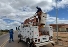 PROJUA na Iluminação: Prefeitura inicia obra na BA-210 e amplia segurança na região da comunidade de Campos, em Maniçoba