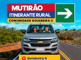 Mutirão Itinerante Rural: acesso a serviços no interior chega à comunidade de Goiabeira II, no distrito de Junco, na quarta-feira (26)