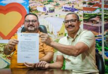 Prefeito Cleivynho assina Ordem de Serviço para início das obras da construção do Ponto de Apoio ao Transporte Intermunicipal de Sobradinho