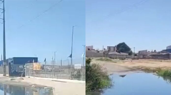 “Não aguentamos mais essa situação”: motoristas e moradores reclamam de esgoto estourado há mais de três meses na Cohab IV, em Petrolina