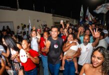 Primeira caminhada de Juvenilson Passos é um sucesso e mobiliza a militância e moradores de Itaberaba
