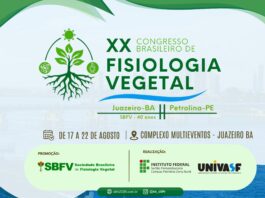 Univasf sedia XX Congresso Brasileiro de Fisiologia Vegetal de 17 a 22 de agosto