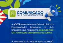 Sala do Empreendedor de Juazeiro terá atendimento suspenso na próxima segunda-feira (24)