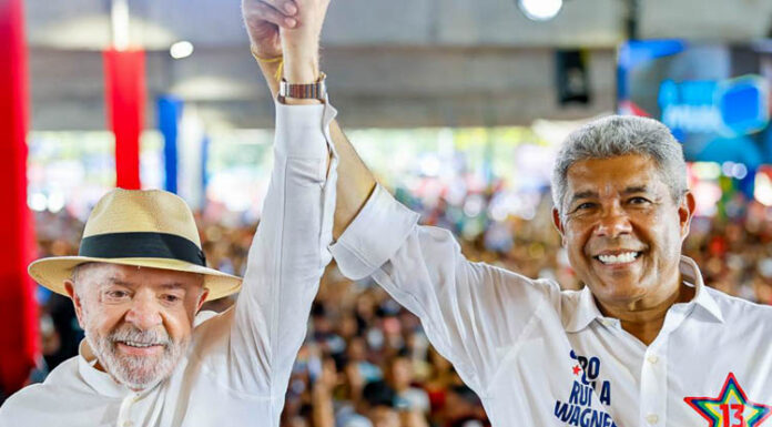 Lula participa do lançamento da candidatura de Jerônimo Rodrigues ao governo da Bahia