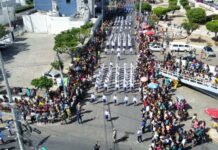 ‘A gente também quer participar’: alunos de escola municipal de Juazeiro relatam risco de ficar fora do desfile de 7 de Setembro por falta de fanfarra