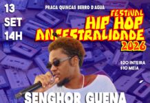 Multiartista Senghor Guena lança EP de rap, no Festival Hip Hop Ancestralidade, inspirado nos 4 elementos da natureza