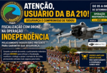 CIPRv/Juazeiro intensifica policiamento rodoviário na Operação Independência