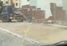Secretaria esclarece demolição de construção no Residencial São Francisco, em Juazeiro