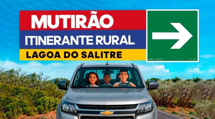 Mutirão Itinerante Rural chega à Lagoa do Salitre com serviços e benefícios para agricultores