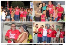 Zó do Sertão percorre Nossa Senhora da Penha e recebe manifestações de apoio dos moradores