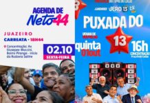 Eleições 2026: Candidatos ao governo da Bahia escolhem Juazeiro para mobilizar a militância e realizar os últimos atos de campanha; confira programação