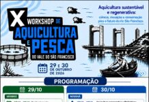 X Workshop de Aquicultura e Pesca debate sustentabilidade e conservação do Rio São Francisco