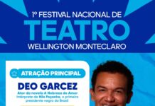 Ator Déo Garcez é confirmado no 1º Festival Nacional de Teatro Wellington Monteclaro, em Juazeiro
