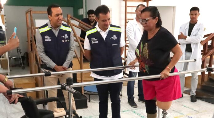 Andrei fortalece saúde humanizada com reabilitação, cuidado à mulher e retomada de obra da UBS Argemiro