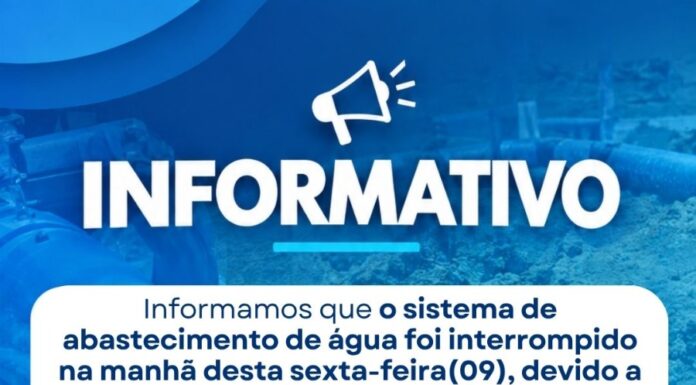 Quebra de rede interrompe abastecimento de água em condomínios e bairros de Juazeiro, informa o SAAE