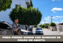 Homem com mandado de prisão por homicídio é detido durante abordagem em Juazeiro