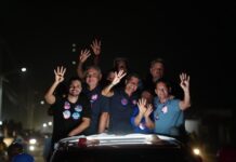 Jordávio Ramos e Adolfo Viana fecham campanha ao lado de ACM Neto em carreata histórica em Juazeiro