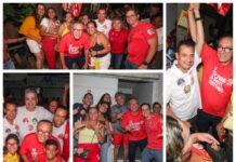Ao lado de Andrei, Zó reúne apoiadores em arrastão no Santo Antônio na reta final da campanha