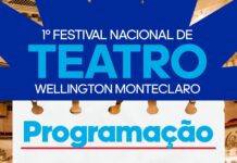 1º Festival Nacional de Teatro Wellington Monteclaro acontece de 17 a 23 de outubro, no Centro de Cultura João Gilberto, em Juazeiro; veja programação