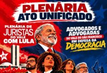 “Plenária Unificada em defesa da Democracia”: Advogados e juristas do Vale do São Francisco realizam encontro nesta segunda-feira (19), na sede do SINTEPE, em Petrolina