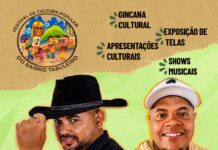 Festival de Cultura Popular do Bairro Tabuleiro promove programação gratuita com música, arte e tradição em Juazeiro; evento acontece no dia 7 de novembro