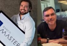 Polícia Federal encontra registros de que Flávio Bolsonaro era ‘usuário master’ de jato usado por Vorcaro; citados se defendem